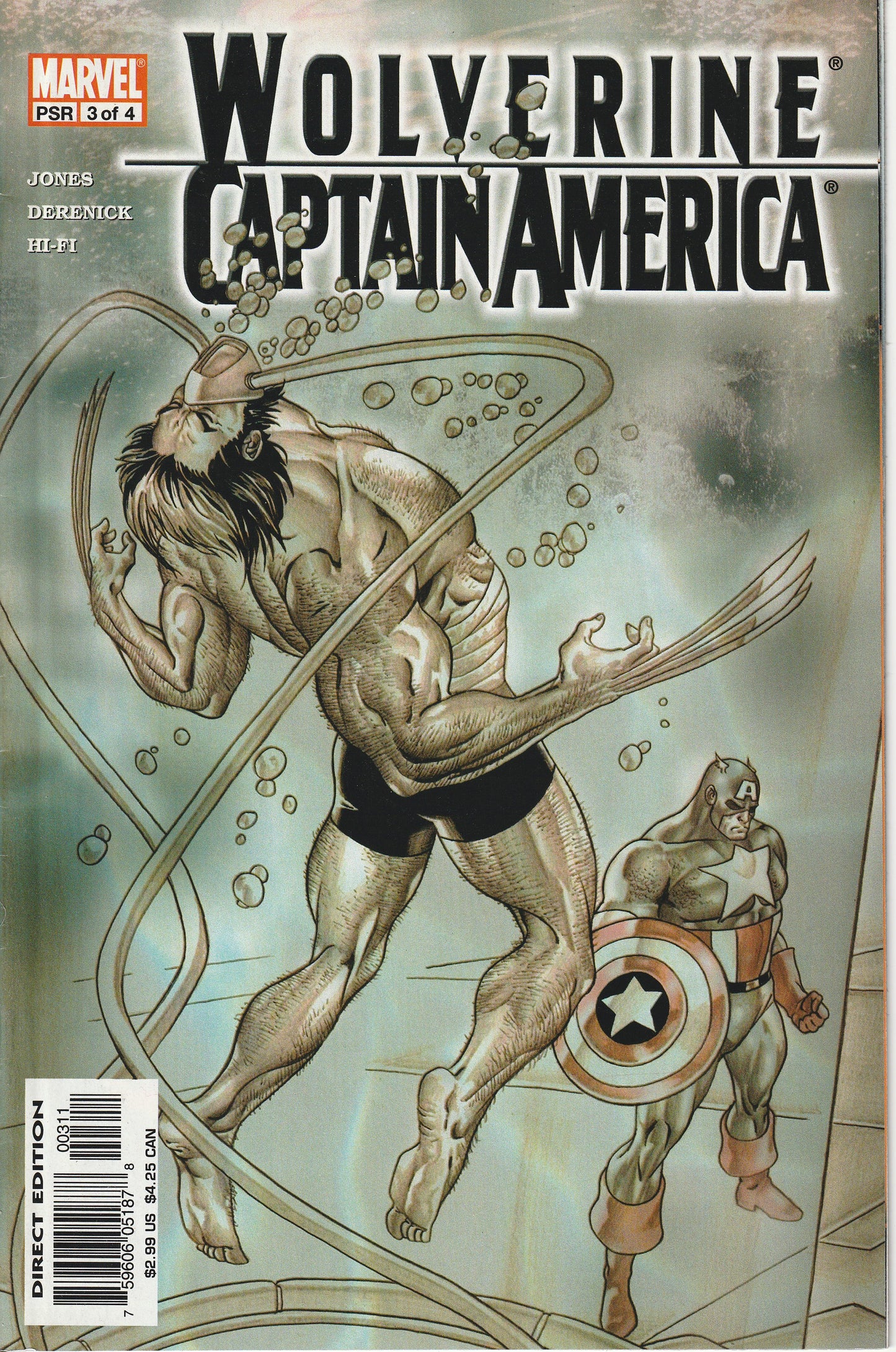 WOLVERINE CAPTAIN AMERICA 1-4 * COMPLETE SET