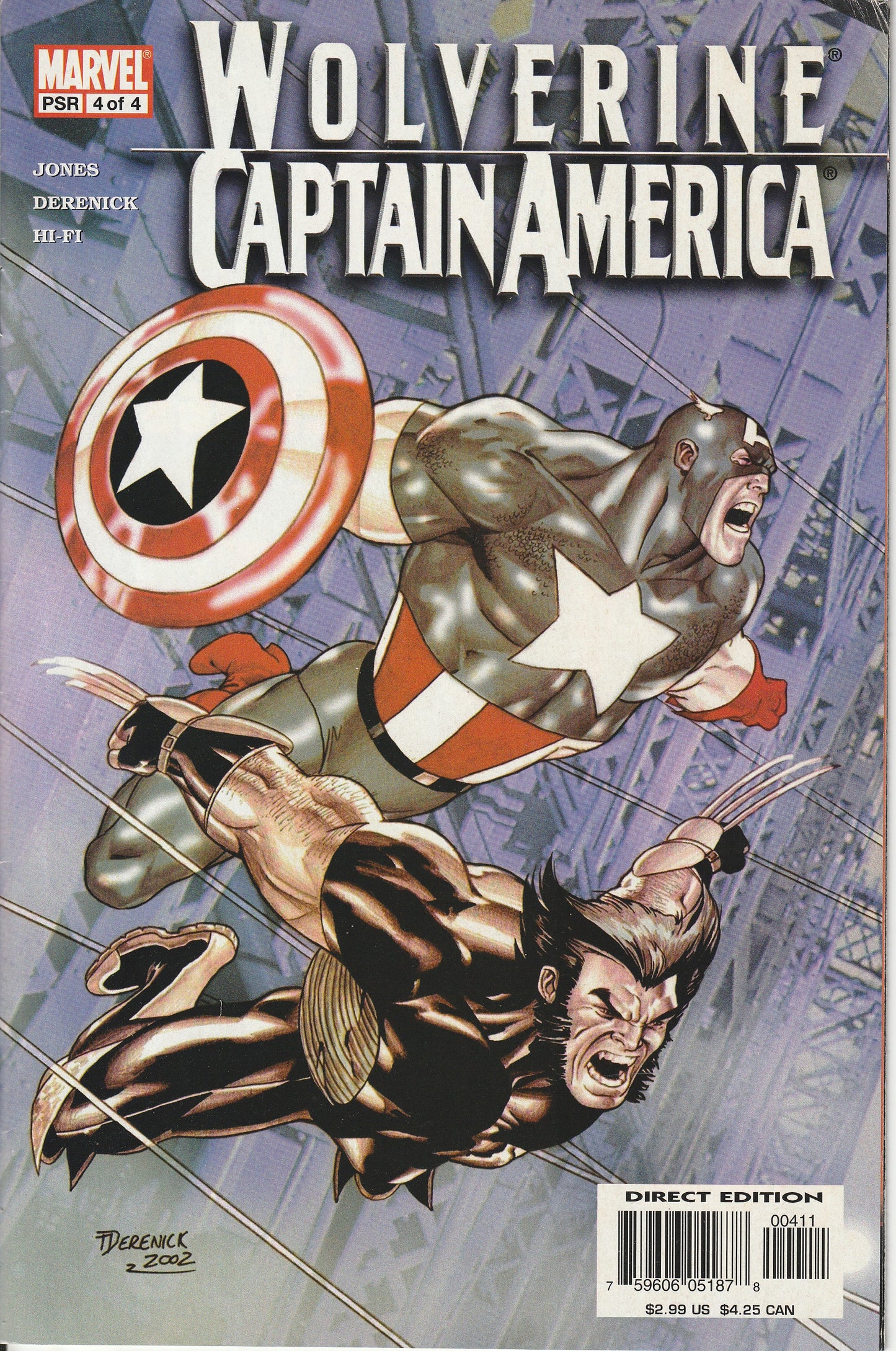 WOLVERINE CAPTAIN AMERICA 1-4 * COMPLETE SET