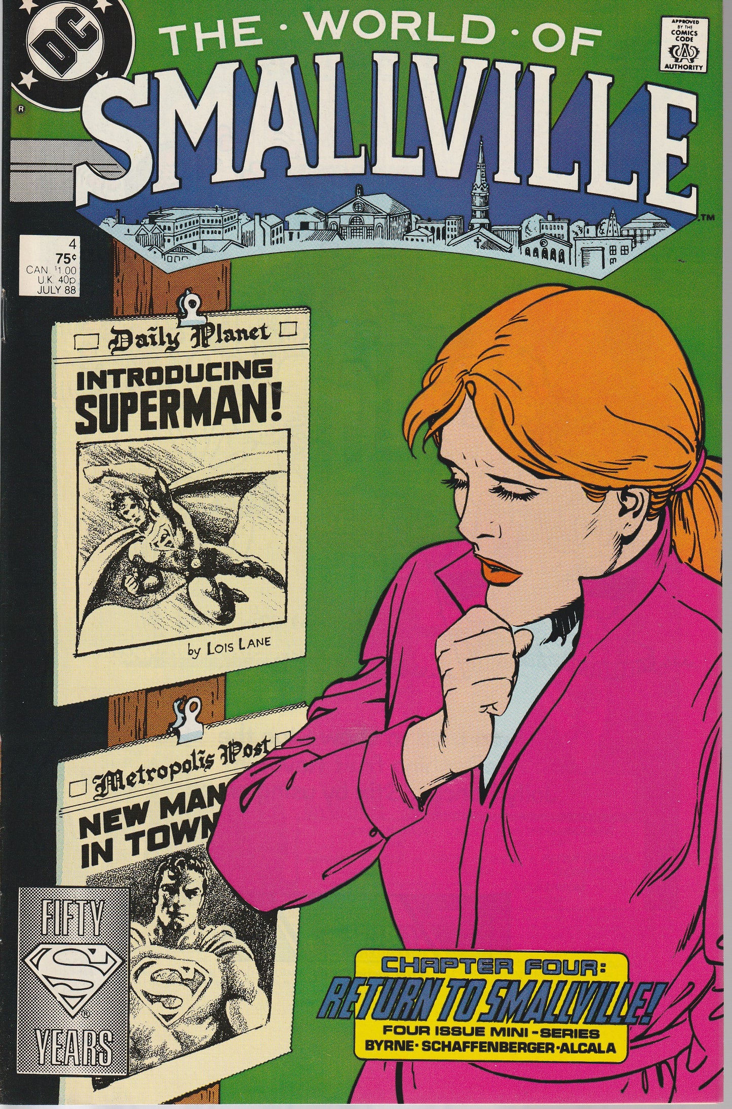 WORLD OF SMALLVILLE 1-4 * DC COMICS - APR 1988