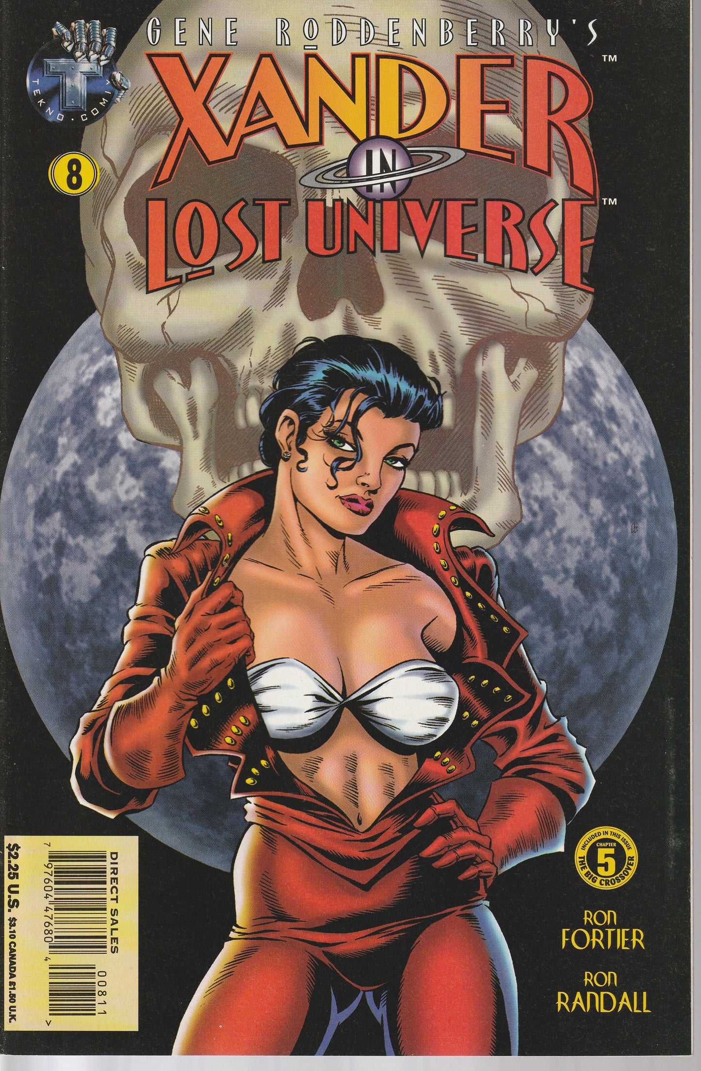 GENE RODDENBERRY'S XANDER IN LOST UNIVERSE COMIC LOT