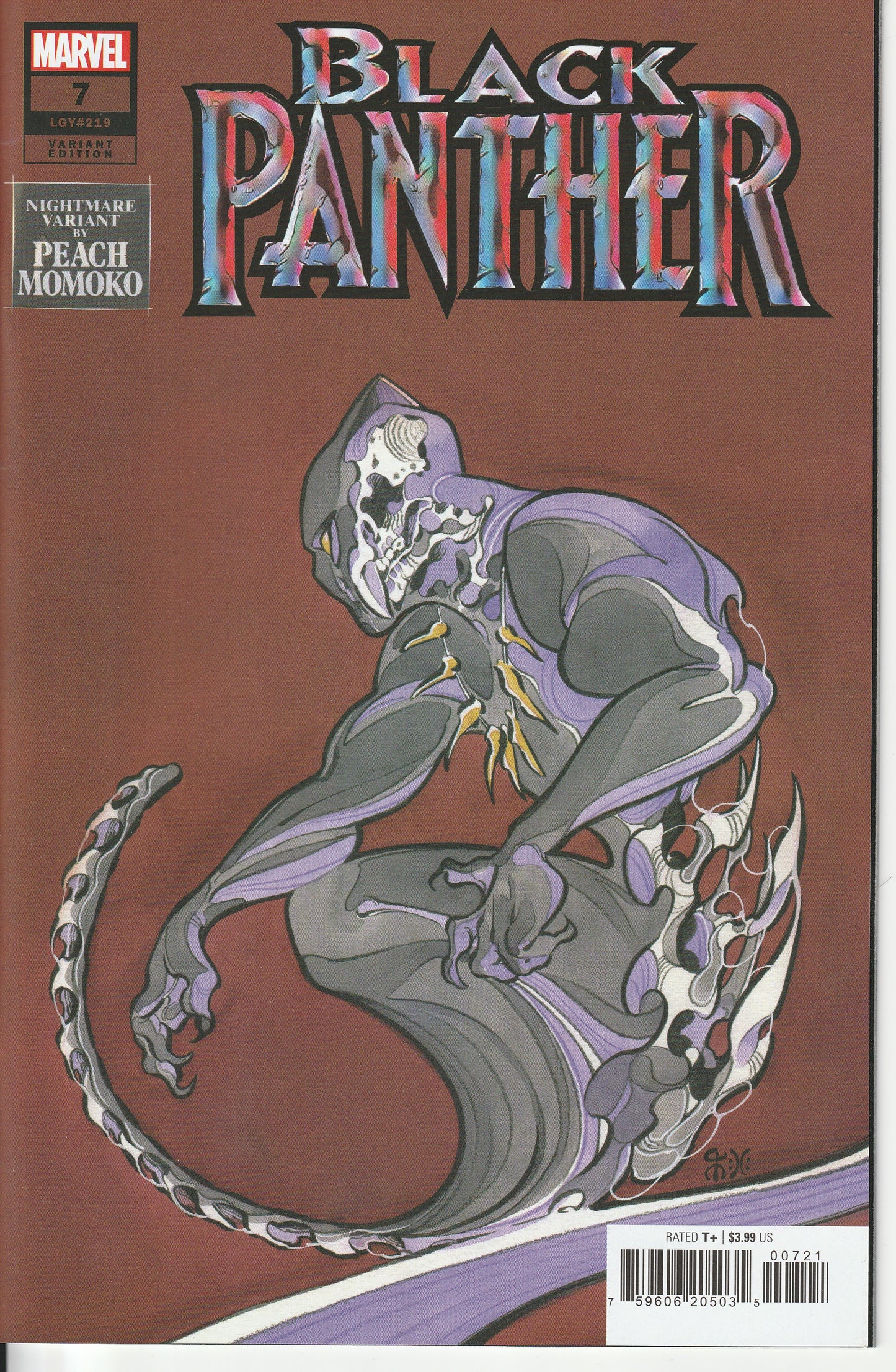 BLACK PANTHER #7 2024 * PEACH MOMOKO VARIANT