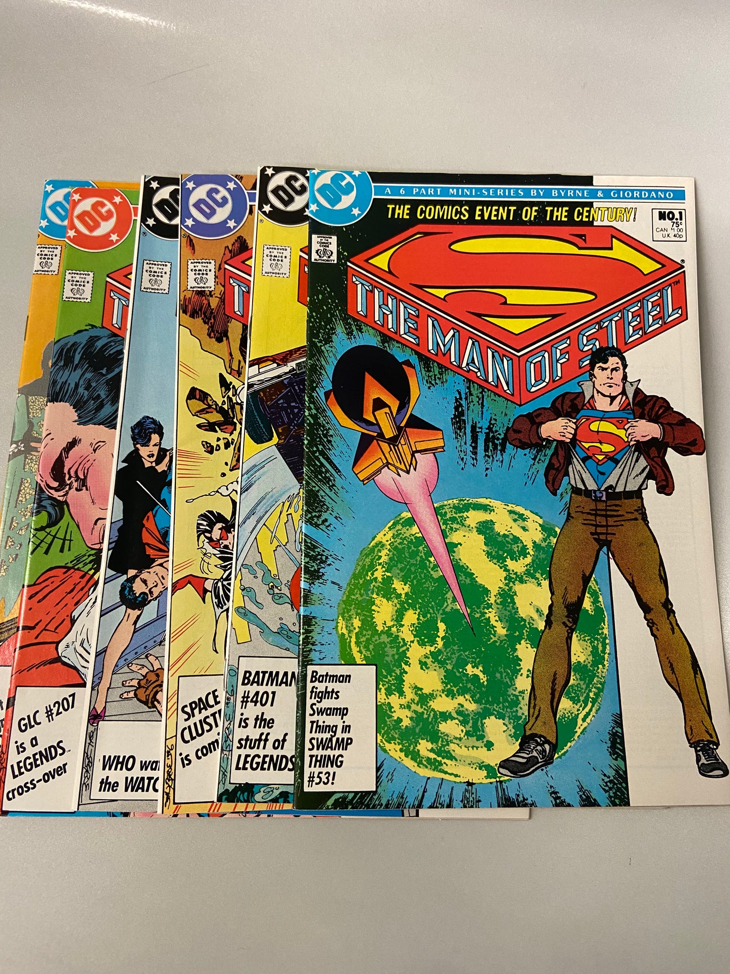 The Man of Steel complete set John Byrne