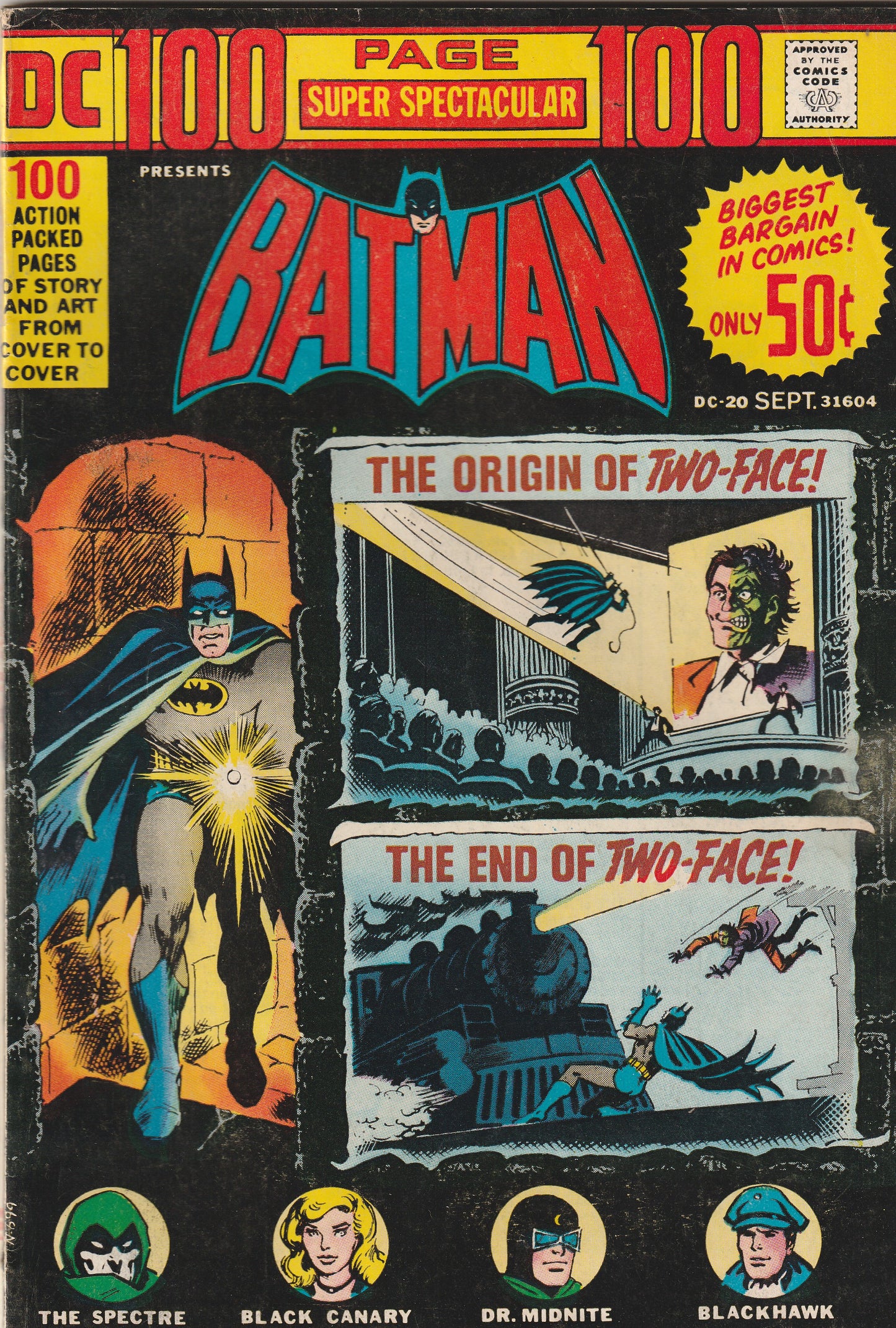100  PAGE SUPER SPECTACULAR #20 - DC COMICS - SEP 1973 (7.0)