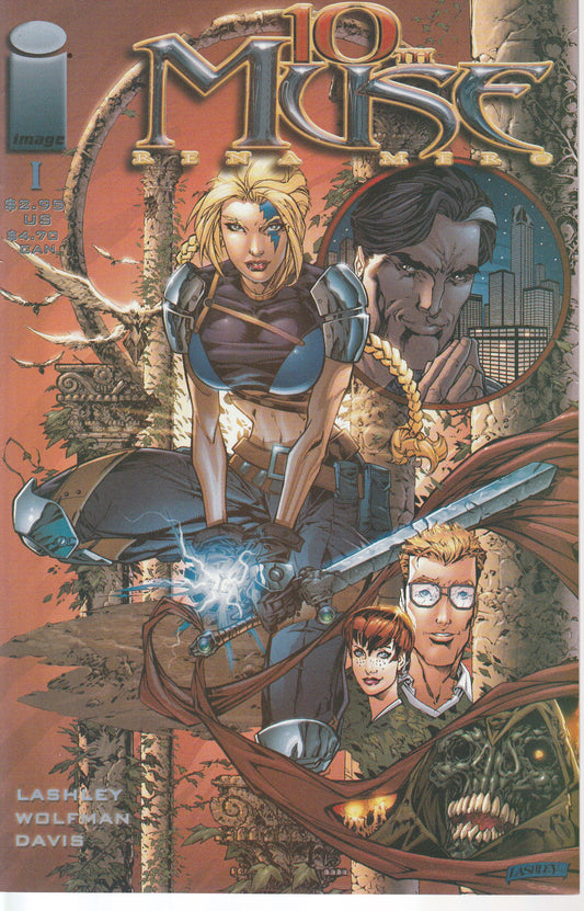 10th MUSE COMIC LOT - IMAGE COMICS - 2000-01 (19 BOOKS IN TOTAL)