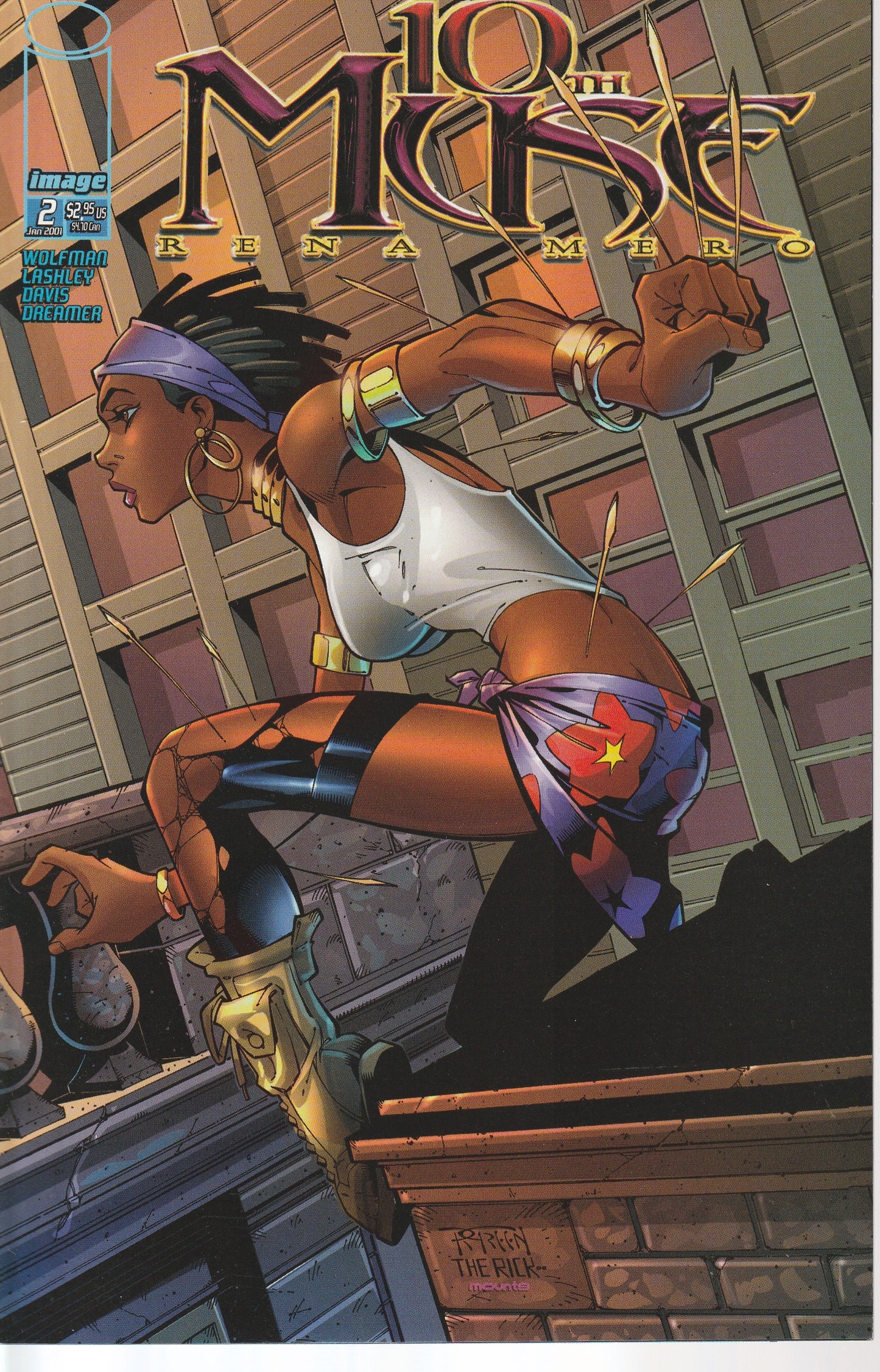 10th MUSE COMIC LOT - IMAGE COMICS - 2000-01 (19 BOOKS IN TOTAL)