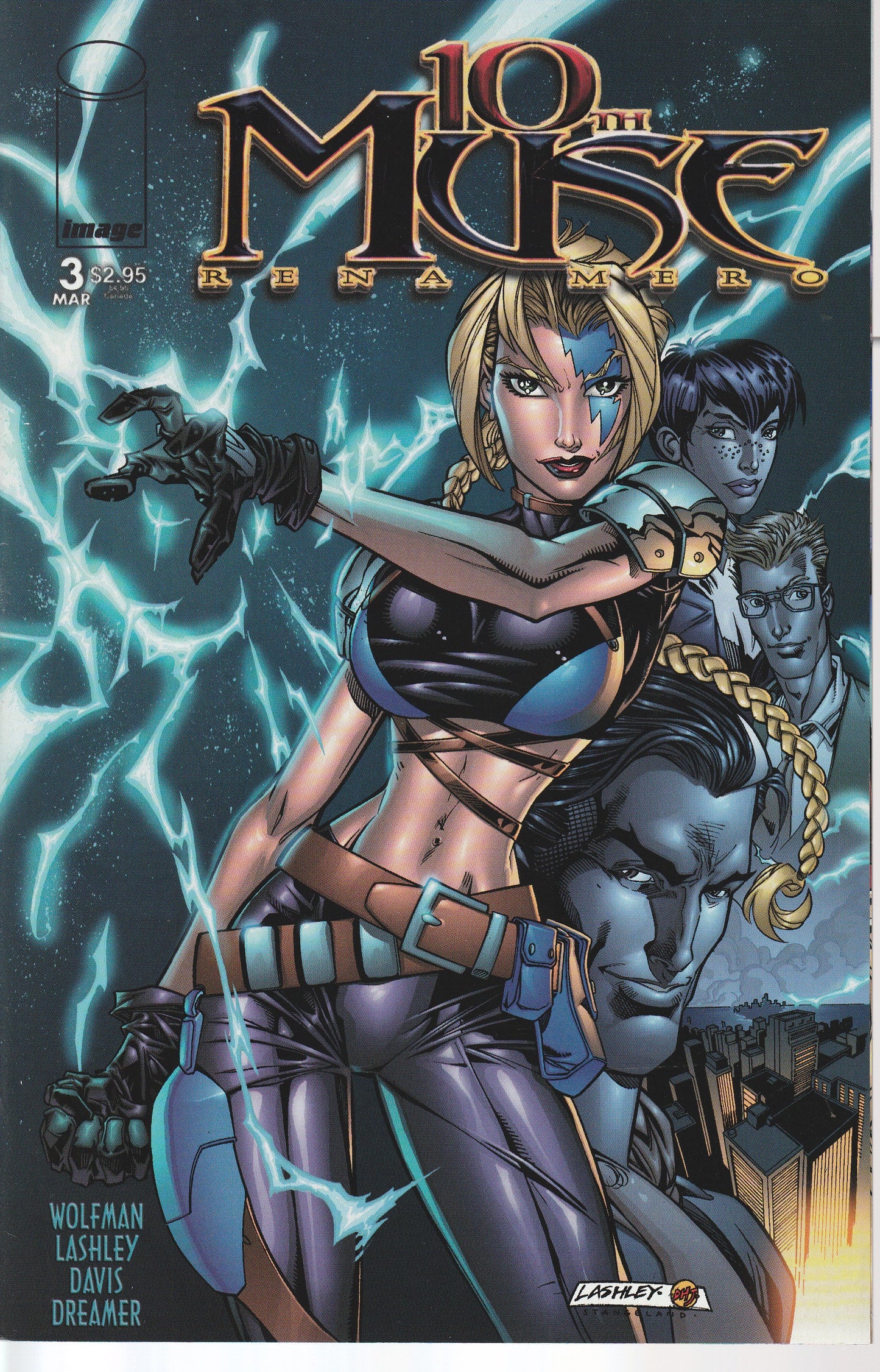 10th MUSE COMIC LOT - IMAGE COMICS - 2000-01 (19 BOOKS IN TOTAL)