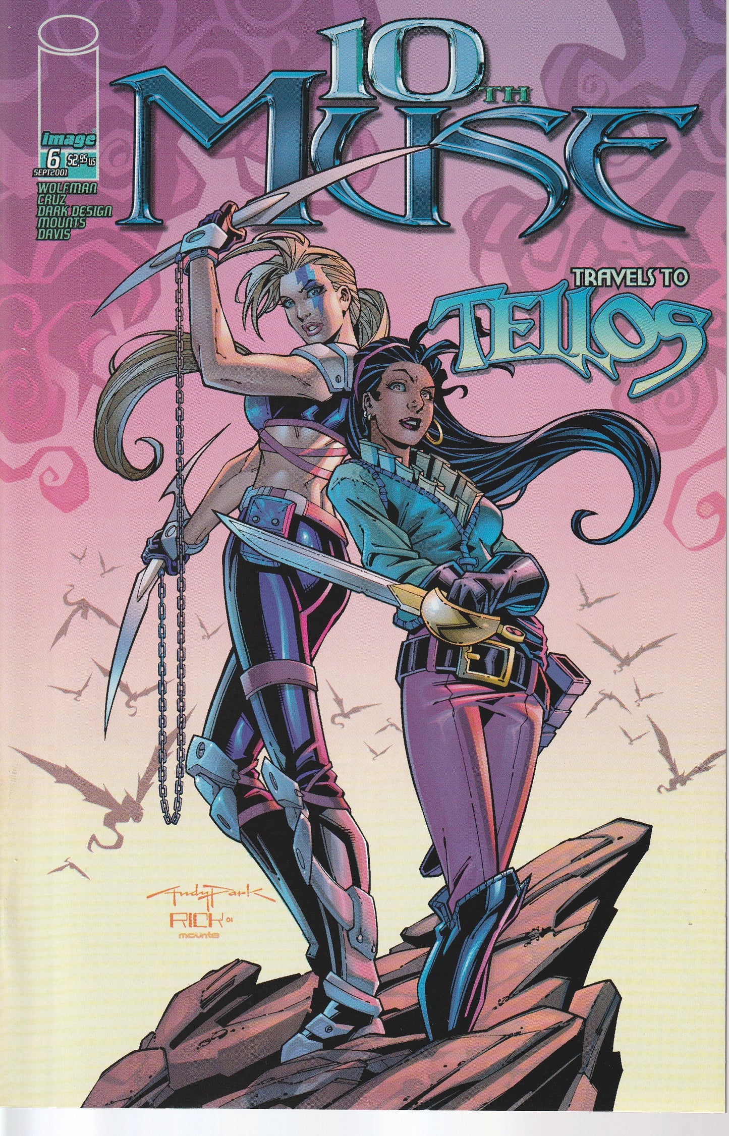 10th MUSE COMIC LOT - IMAGE COMICS - 2000-01 (19 BOOKS IN TOTAL)