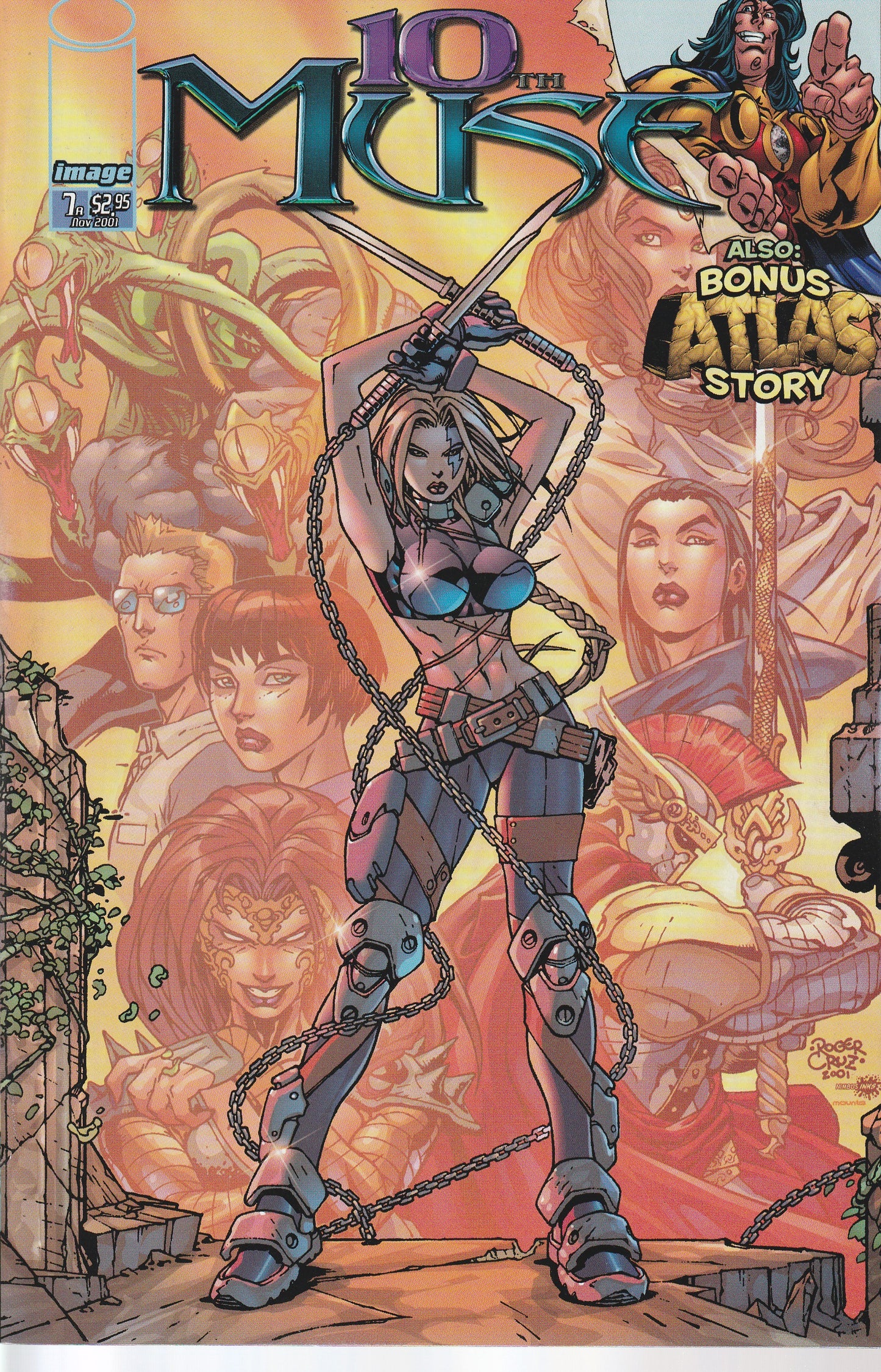 10th MUSE COMIC LOT - IMAGE COMICS - 2000-01 (19 BOOKS IN TOTAL)
