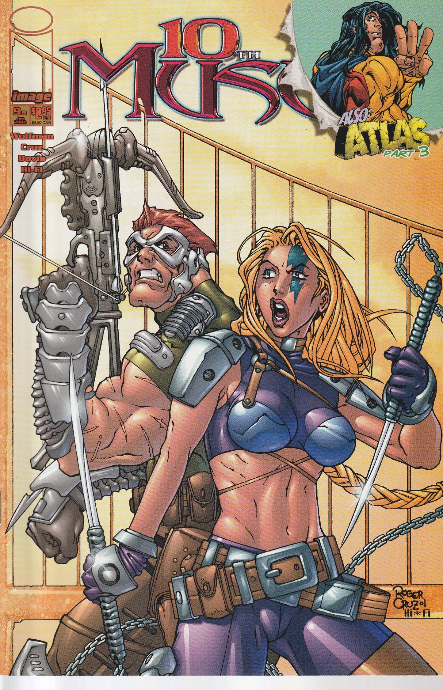 10th MUSE COMIC LOT - IMAGE COMICS - 2000-01 (19 BOOKS IN TOTAL)