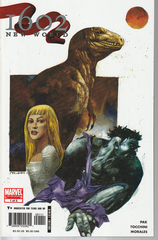 1602 : NEW WORLD 1-5 (COMPLETE SET) - MARVEL COMICS - 2005