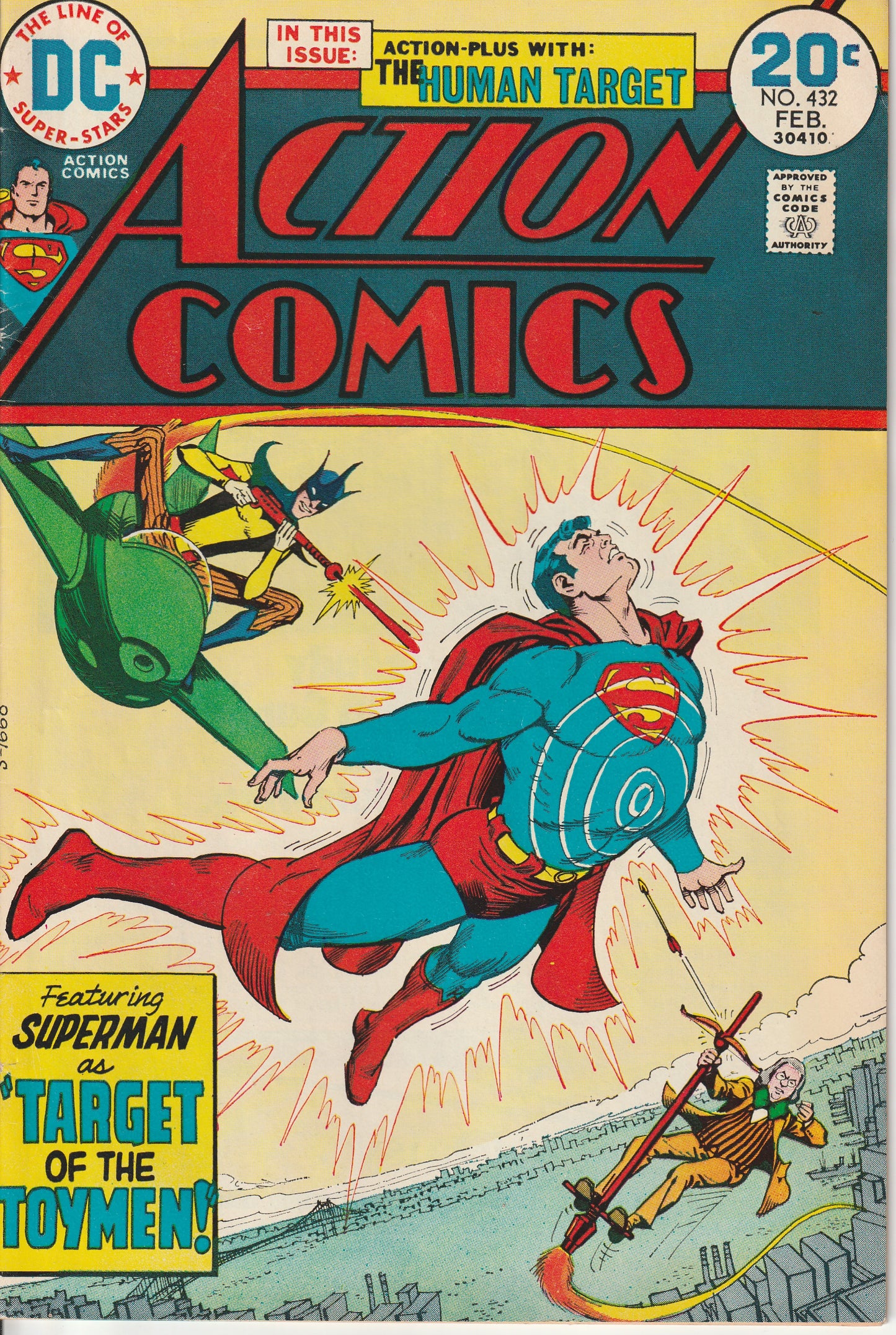 ACTION COMICS #432 - DC COMICS - FEB 1974 (6.0)