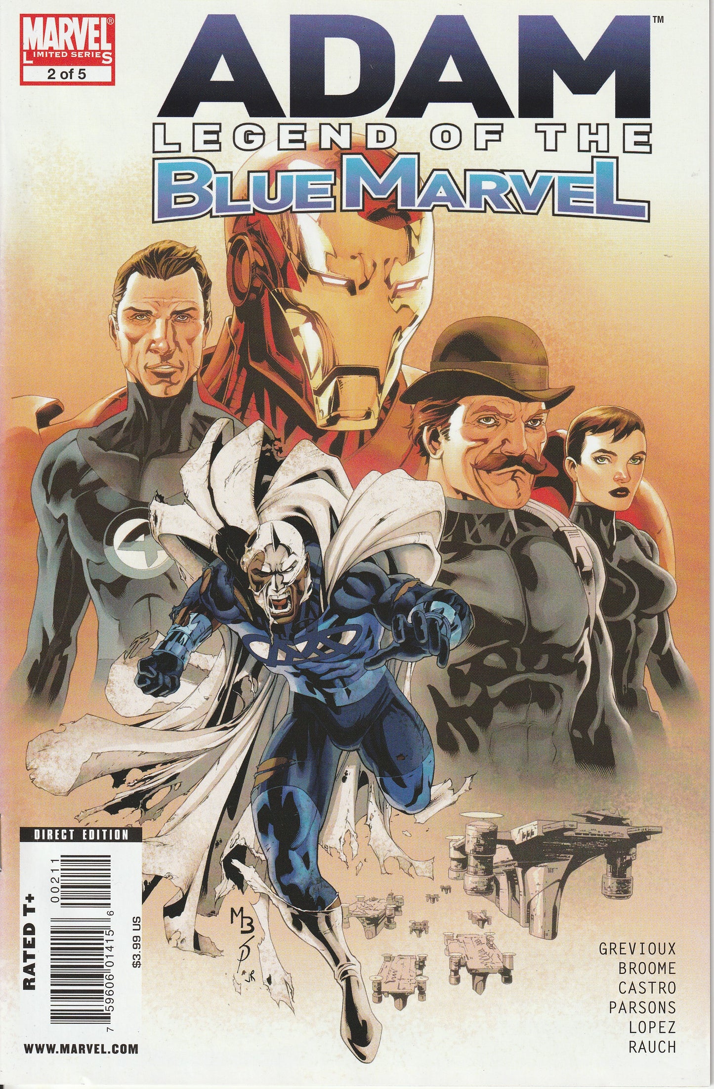 ADAM, LEGEND OF THE BLUE MARVEL #2