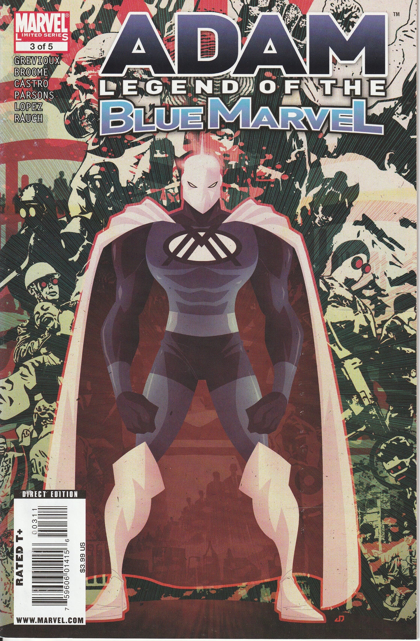 ADAM, LEGEND OF THE BLUE MARVEL #3