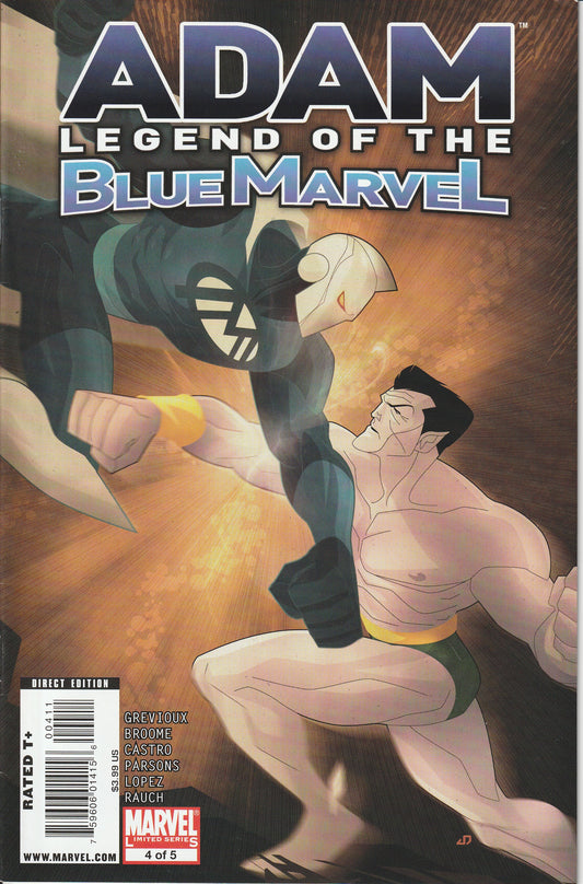 ADAM LEGEND OF THE BLUE MARVEL #4