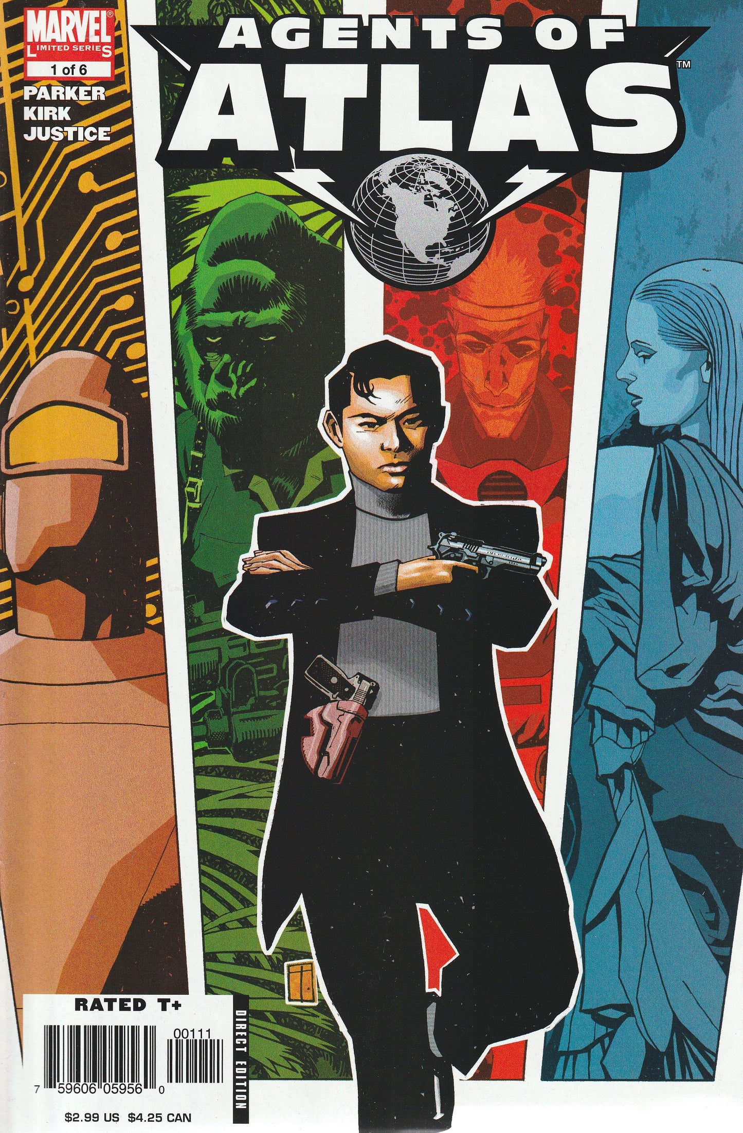 AGENTS OF ATLAS 1-6 * COMPLETE SET