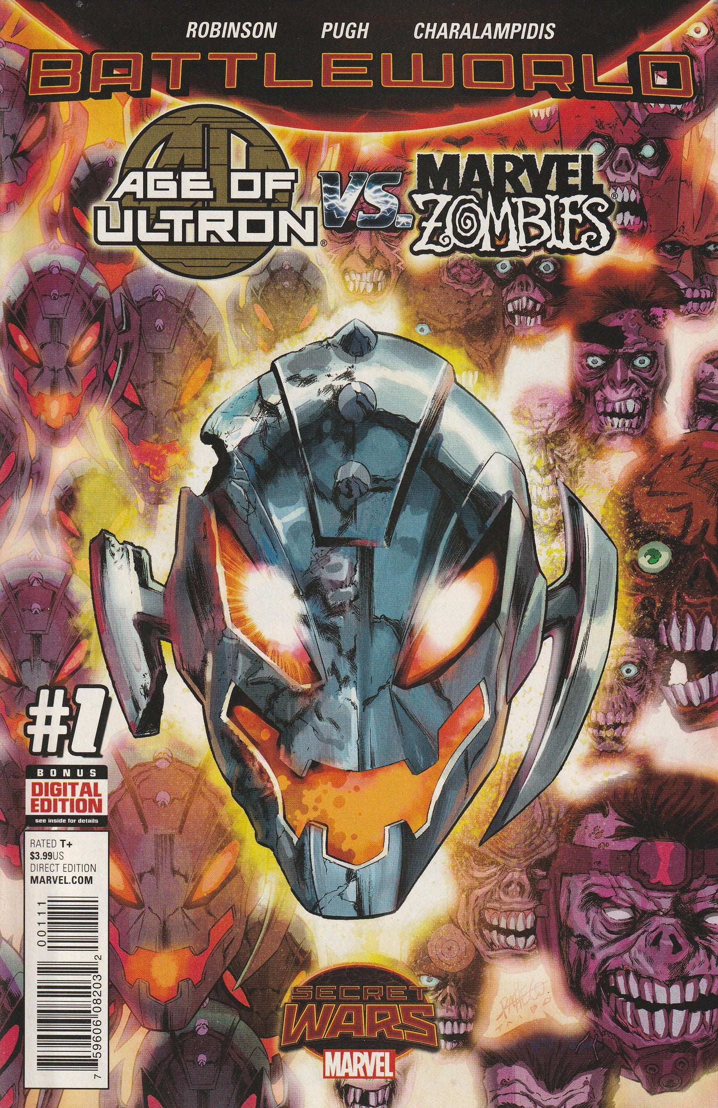 AGE OF ULTRON VS MARVEL ZOMBIES 1-4 * COMPLETE SET