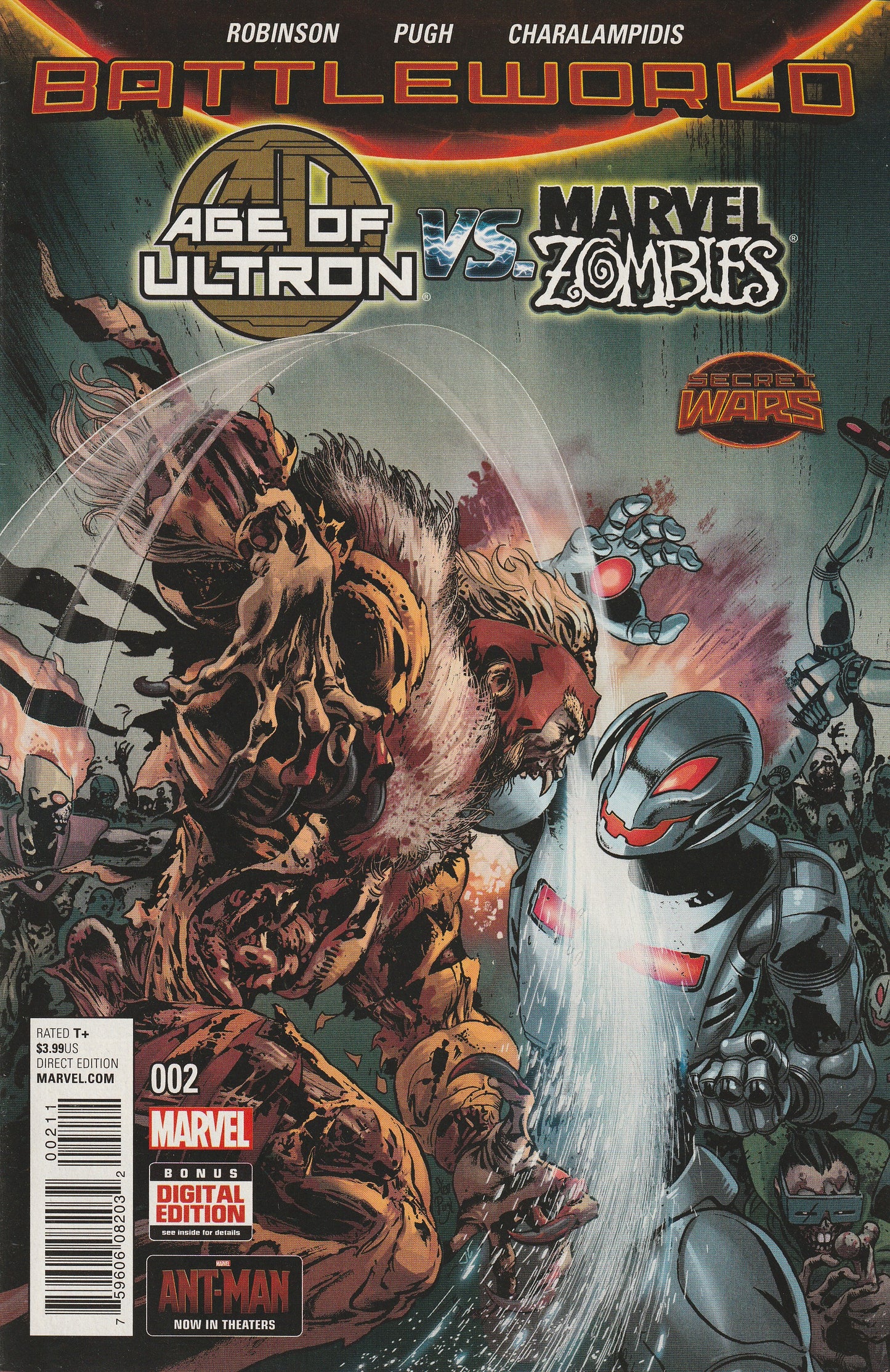AGE OF ULTRON VS MARVEL ZOMBIES 1-4 * COMPLETE SET