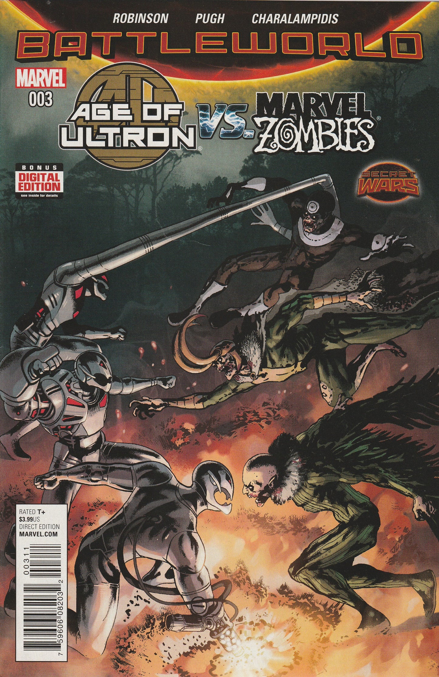 AGE OF ULTRON VS MARVEL ZOMBIES 1-4 * COMPLETE SET