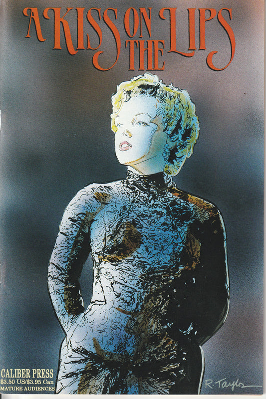A KISS ON THE LIPS #1 - CALIBER PRESS - 1992 (8.0)