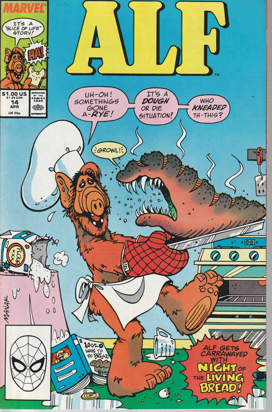 ALF #14 - MARVEL COMICS - APR 1989 (9.0)