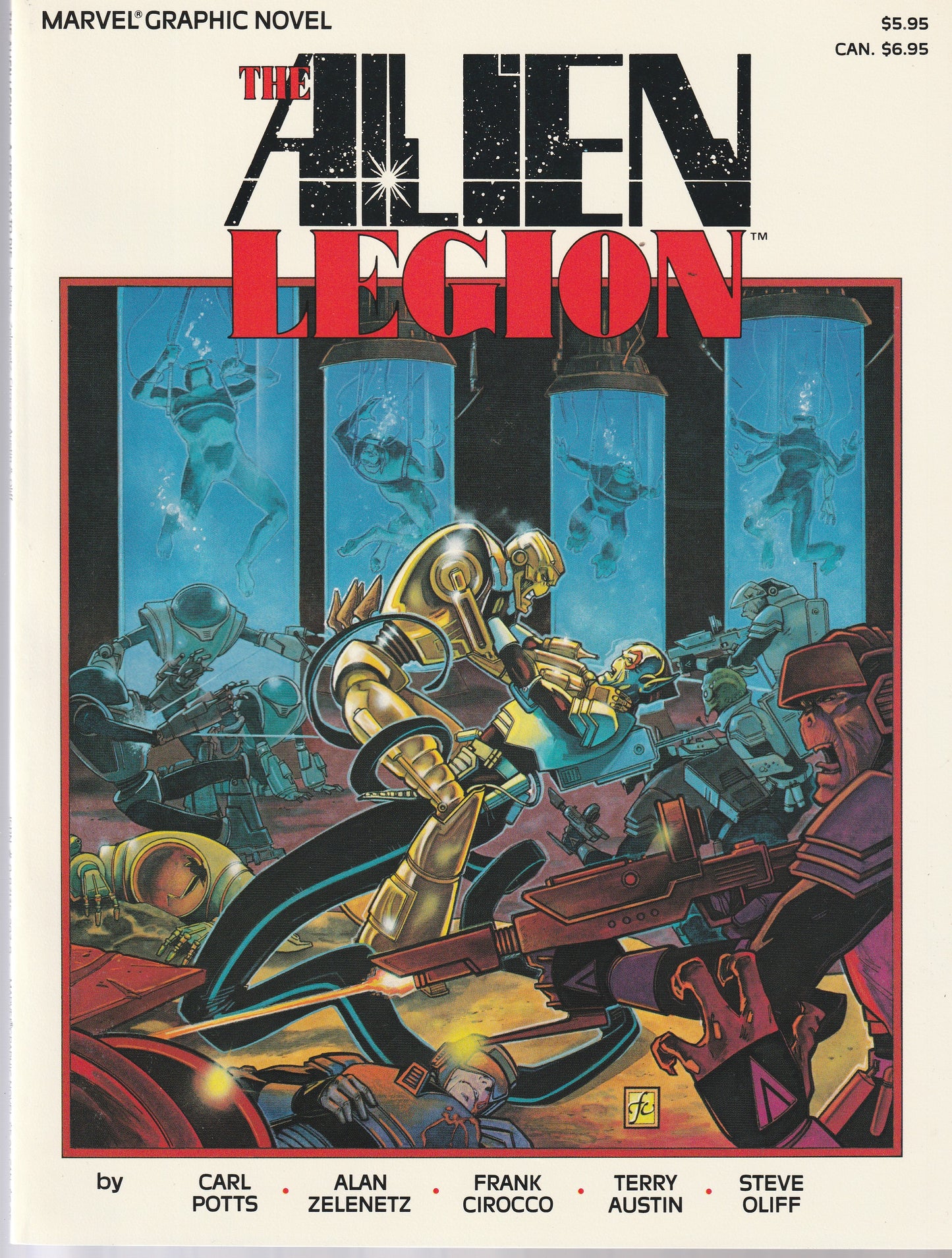 ALIEN LEGION || MARVEL GRAPHIC NOVEL || 1986