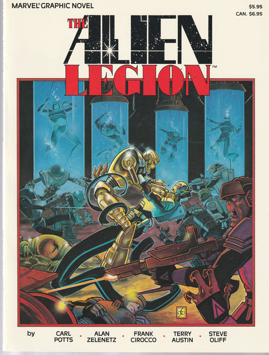 ALIEN LEGION || MARVEL GRAPHIC NOVEL || 1986