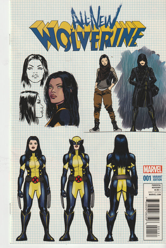 ALL-NEW WOLVERINE #1 || MARVEL COMICS || NOV 11 2015 || NM-