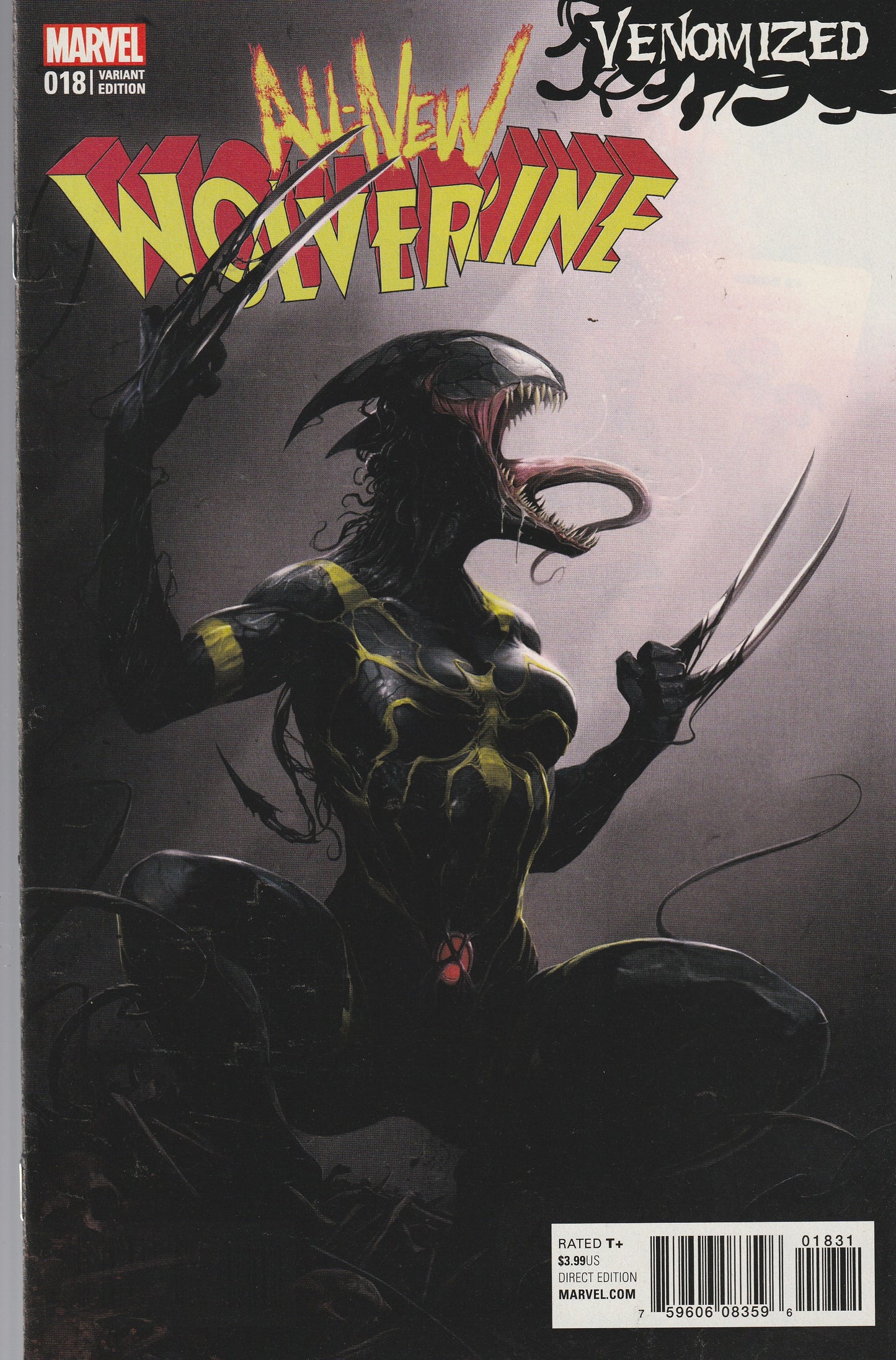 ALL-NEW WOLVERINE #18 || MARVEL COMICS || JAN 2016