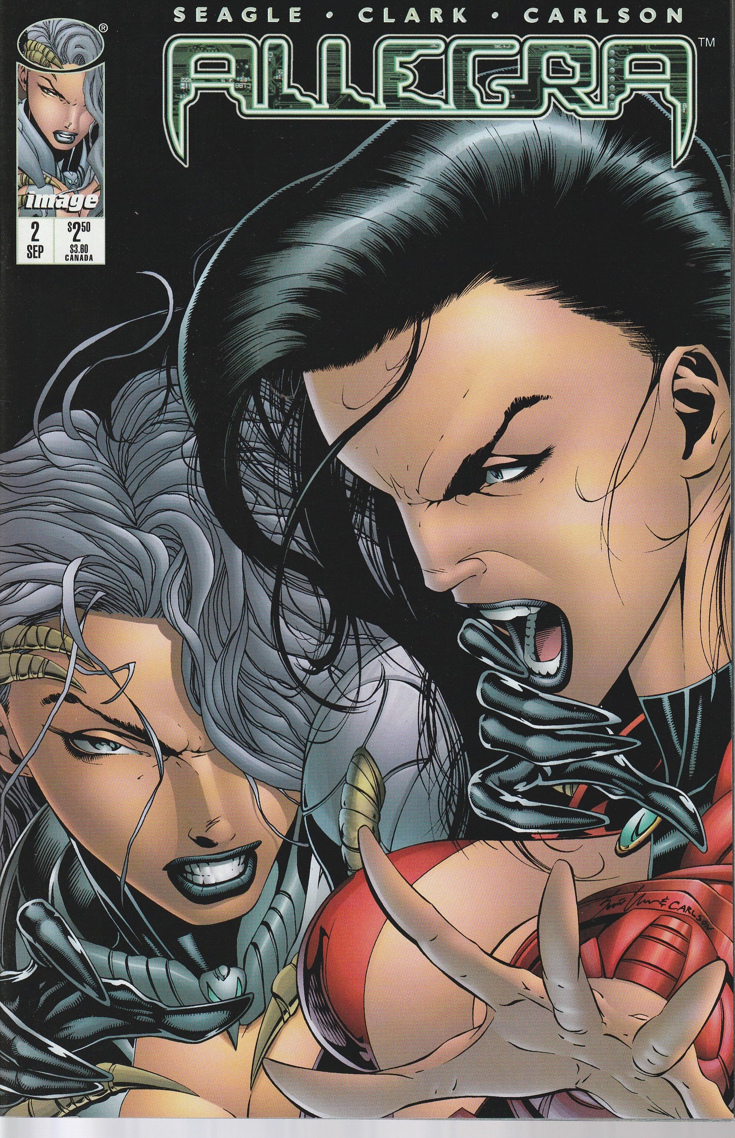 ALLEGRA 1-4 * IMAGE COMICS - AUG 1996 -COMPLETE SET