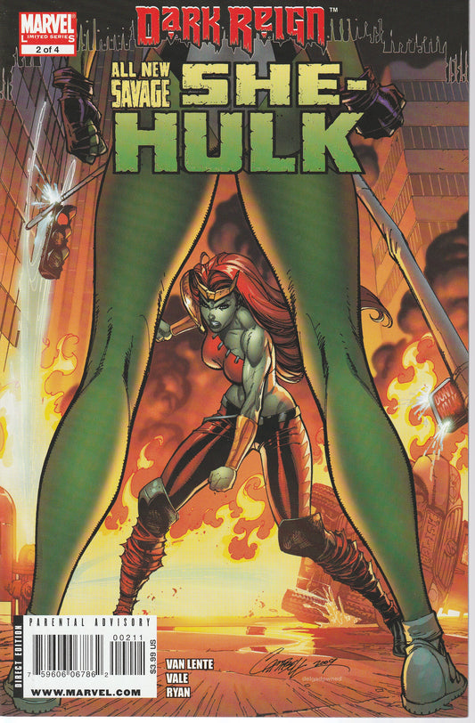 ALL NEW SAVAGE SHE-HULK #2 - MARVEL COMICS - MAY 13 2009 (