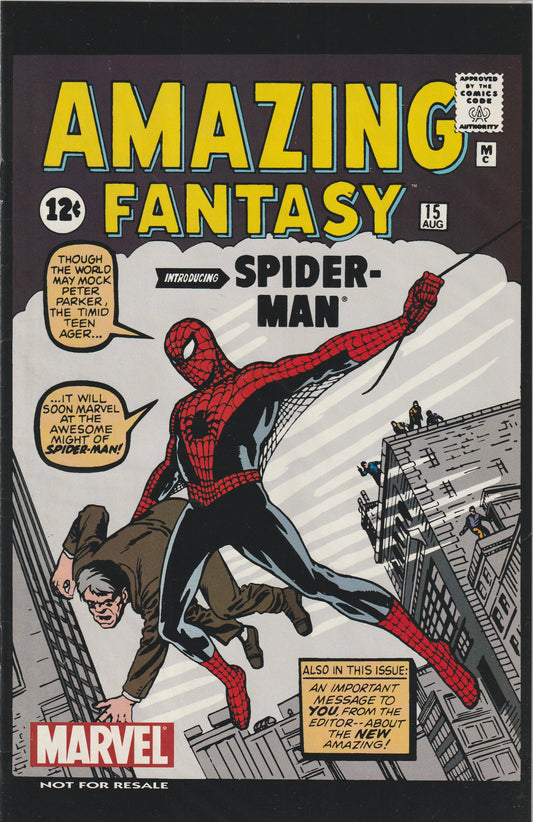 AMAZING FANTASY #15 || MARVEL COMICS || 2002 ||