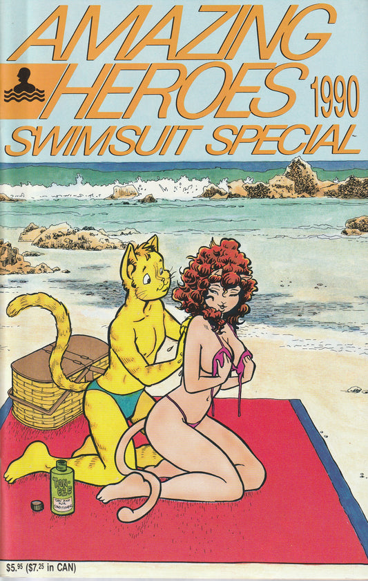 AMAZING HEROES 1990 SWIMSUIT SPECIAL || FANTAGRAPHICS || JUN 1990