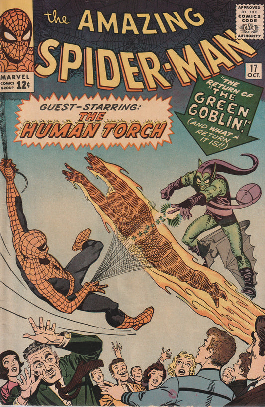 AMAZING SPIDER-MAN #17 - MARVEL COMICS - OCT 1964 (6.5)