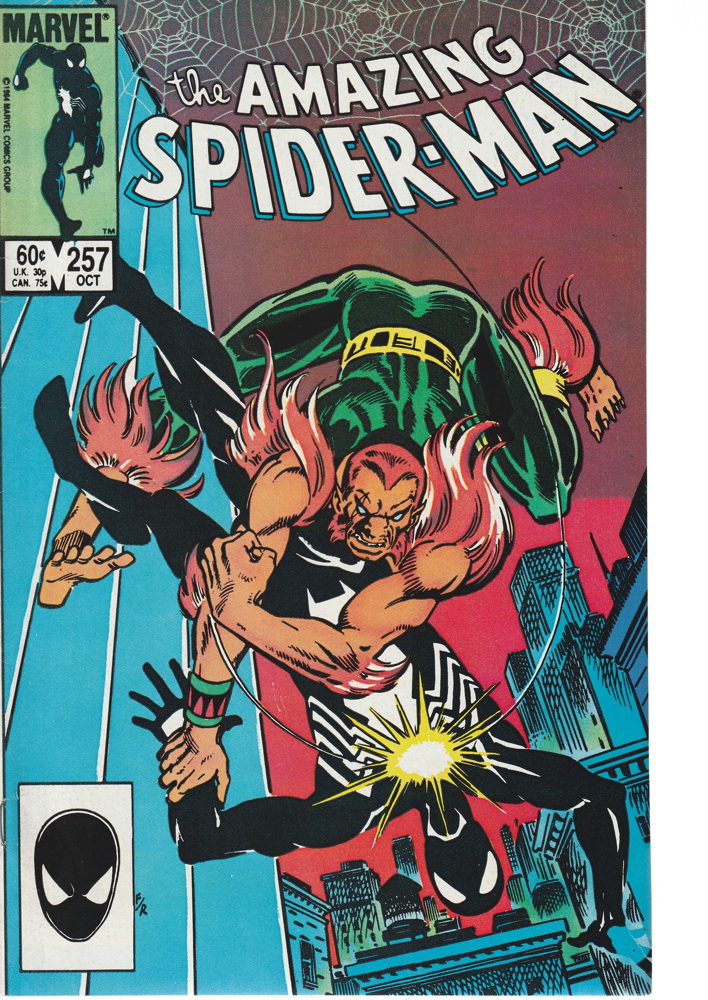 AMAZING SPIDER-MAN #257 - 1ST NED LEEDS AS HOBGOBLIN