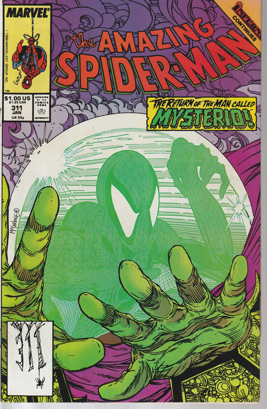 AMAZING SPIDER-MAN #311 - MARVEL COMICS - JAN 1989