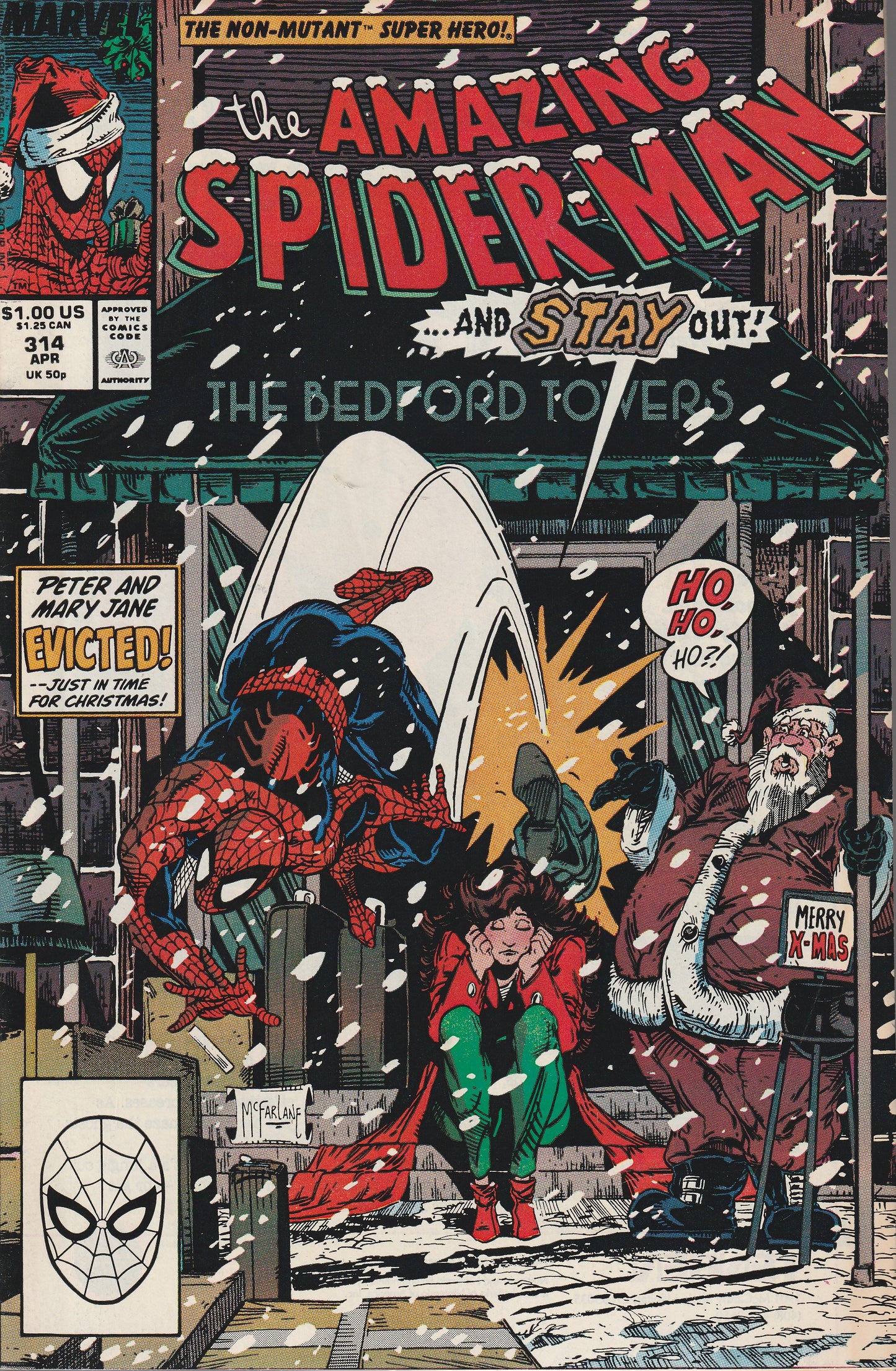 AMAZING SPIDER-MAN #314 - MARVEL COMICS - APR 1989