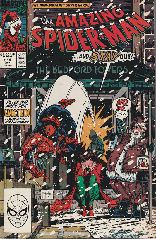 AMAZING SPIDER-MAN #314 - MARVEL COMICS - APR 1989