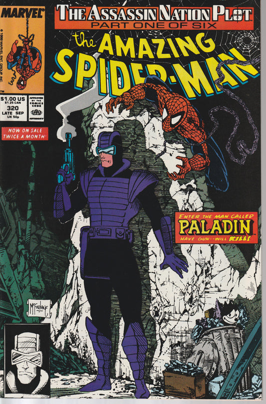 AMAZING SPIDER-MAN #320 - MARVEL COMICS - SEP 1989