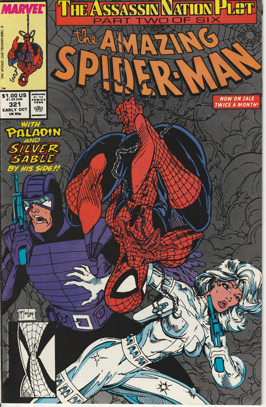 AMAZING SPIDER-MAN #321 - MARVEL COMICS 0CT 1989