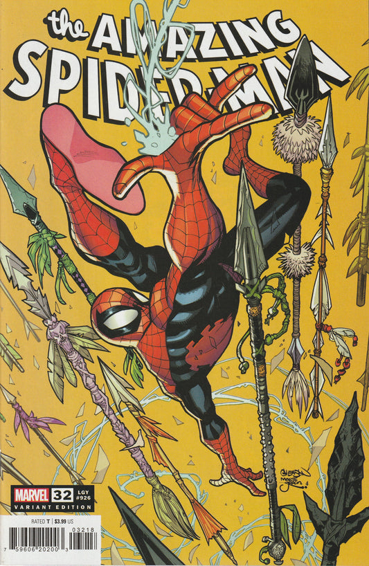 AMAZING SPIDER-MAN #32 (LEGACY #926) - MARVEL - AUG 23 2023 (9.4) 1 IN 25 VARIANT