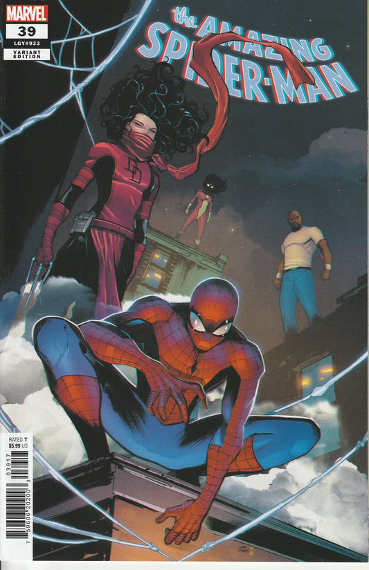 AMAZING SPIDER-MAN #39 (LEGACY #933) MARVEL - DEC 6 2023 - 1:25 VARIANT