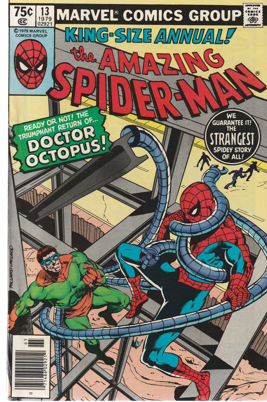 AMAZING SPIDER-MAN ANNUAL #13 || MARVEL COMICS || JAN 1979 || (7.5-8.0)