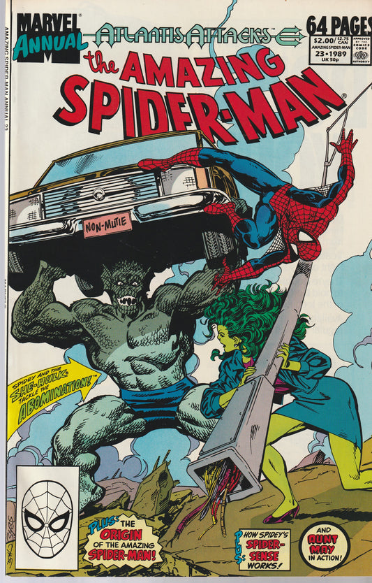 AMAZING SPIDER-MAN ANNUAL #23 || MARVEL COMICS || JAN 1989 ||(NM)