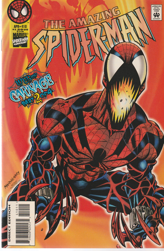 AMAZING SPIDER-MAN #410 || MARVEL COMICS || APR 1996 || (9.2-9.4)