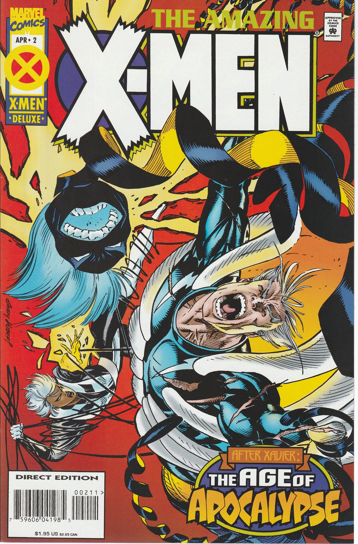 AMAZING X-MEN 1-4 * COMPLETE SET - MARVEL COMICS - MAR 1995