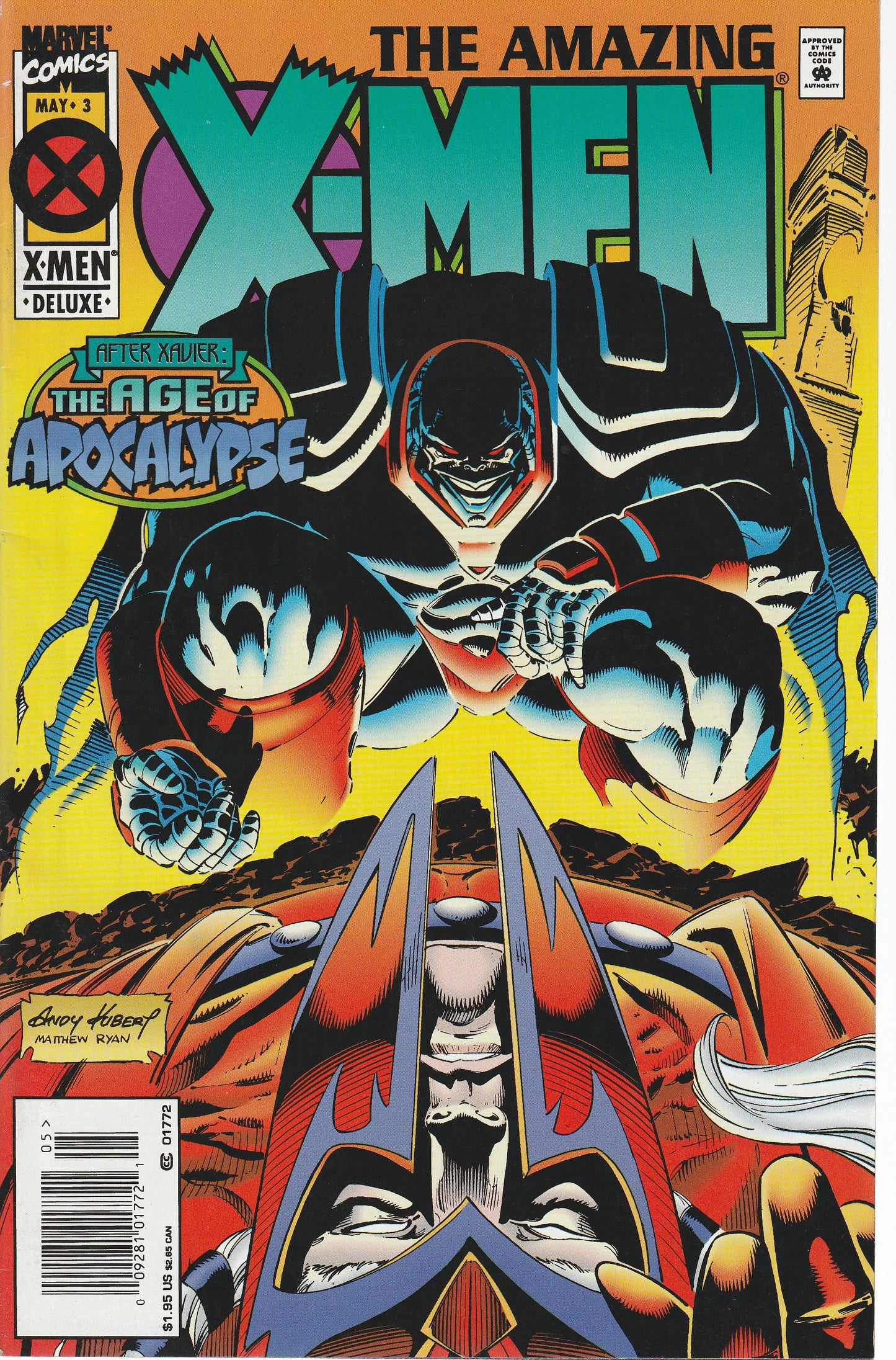 AMAZING X-MEN 1-4 * COMPLETE SET - MARVEL COMICS - MAR 1995