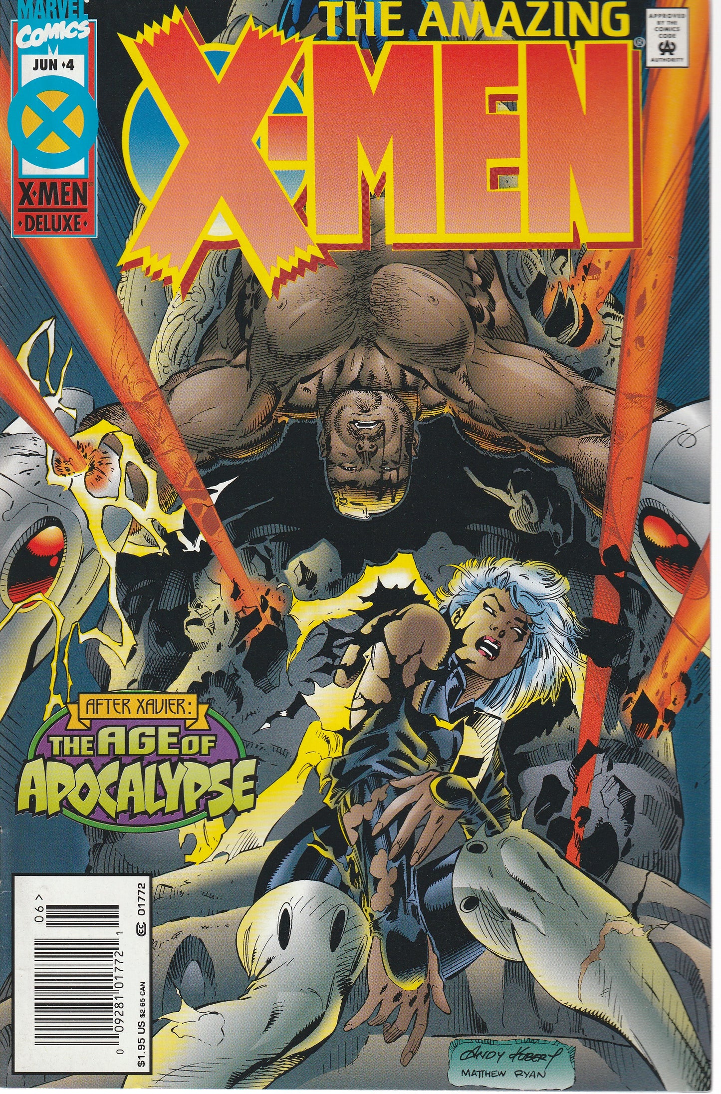 AMAZING X-MEN 1-4 * COMPLETE SET - MARVEL COMICS - MAR 1995