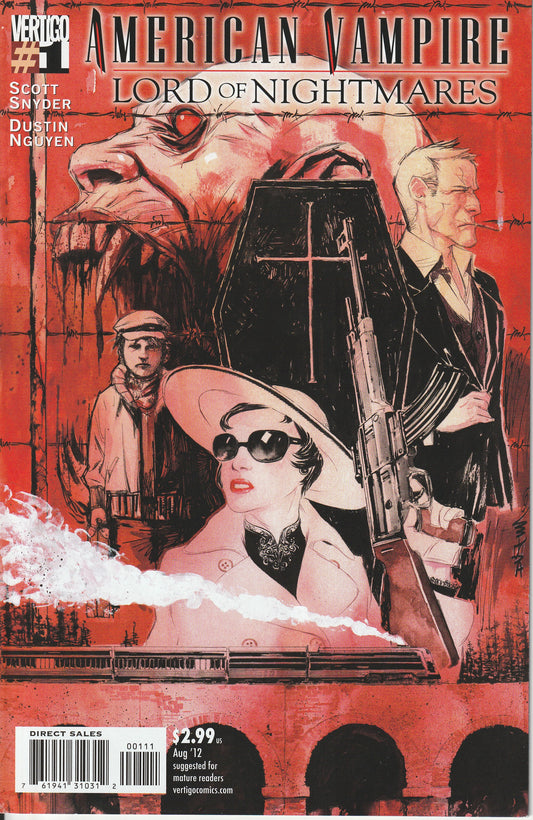 AMERICAN VAMPIRE : LORD OF NIGHTMARES 1-5 * DC COMICS - JUN 2012