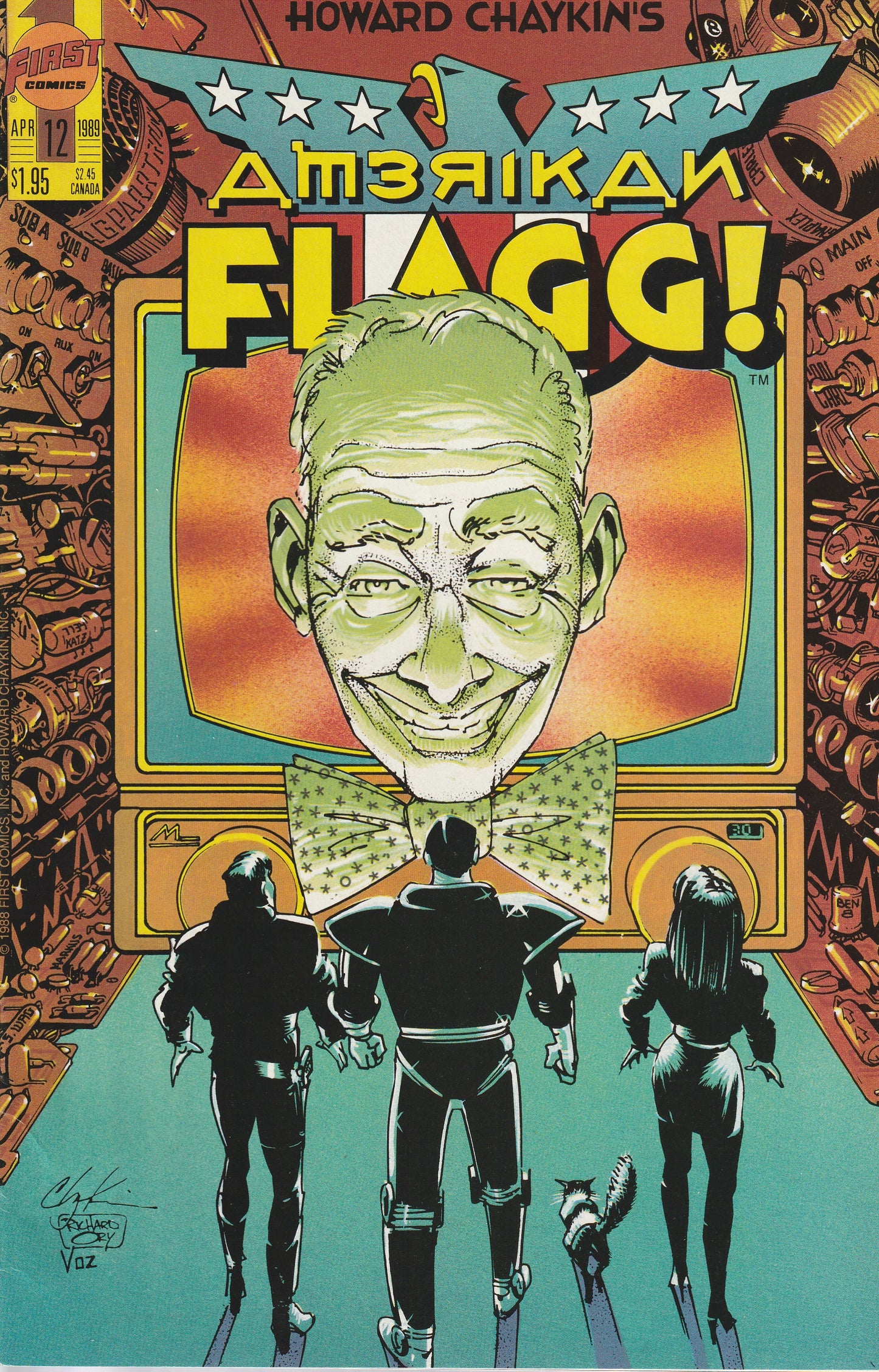 AMERICAN FLAGG! VOL 2 #'s 1-12 PLUS SPECIAL - FIRST COMICS - 1988-89