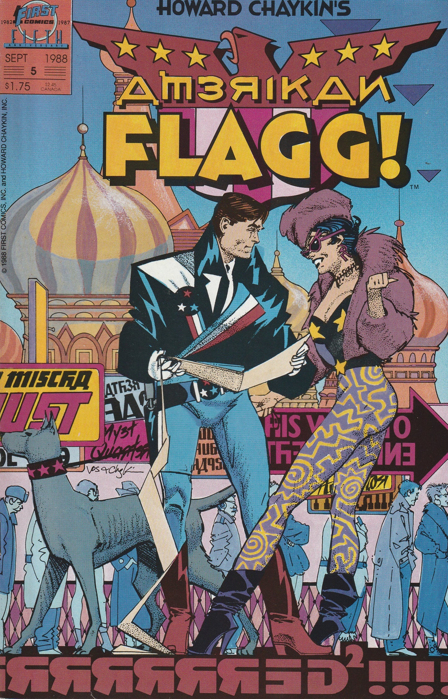 AMERICAN FLAGG! VOL 2 #'s 1-12 PLUS SPECIAL - FIRST COMICS - 1988-89